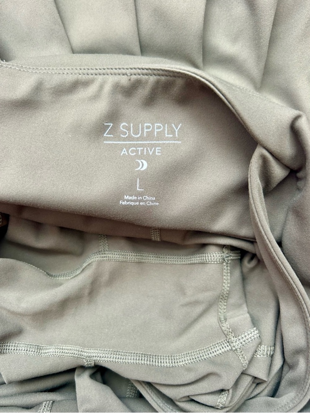 Z Supply Active Hot Shot Dress Grape Leaf Green Pleated Tennis Size Large - Picture 16 of 16